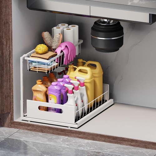 Tier under sink organizer - 2,